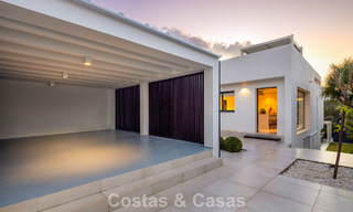 Luxury modern style villa for sale, bordering the golf course in Nueva Andalucia, Marbella 775558 
