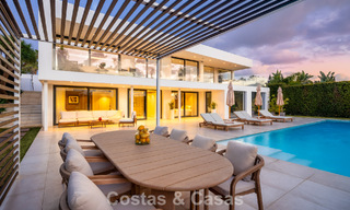 Luxury modern style villa for sale, bordering the golf course in Nueva Andalucia, Marbella 775561 