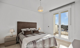 Move-in ready penthouse with panoramic sea views in a Mediterranean complex for sale in Benahavis - Marbella 775761 