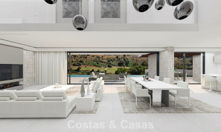 Contemporary New Build Villa for Sale in Golf Resort in Mijas on the Costa del Sol 775625