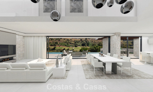 Contemporary New Build Villa for Sale in Golf Resort in Mijas on the Costa del Sol 775625