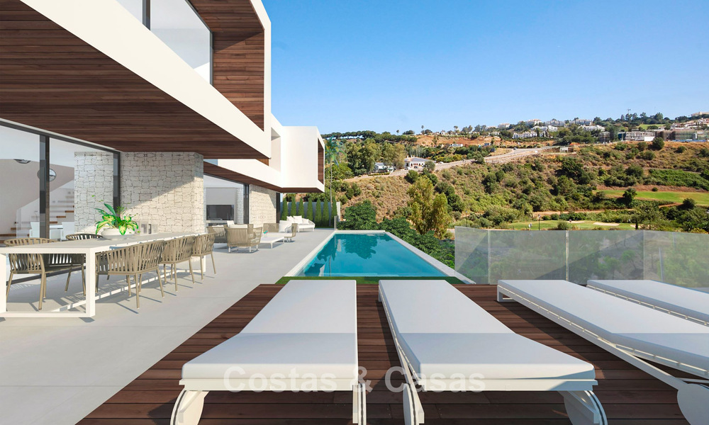 Contemporary New Build Villa for Sale in Golf Resort in Mijas on the Costa del Sol 775626
