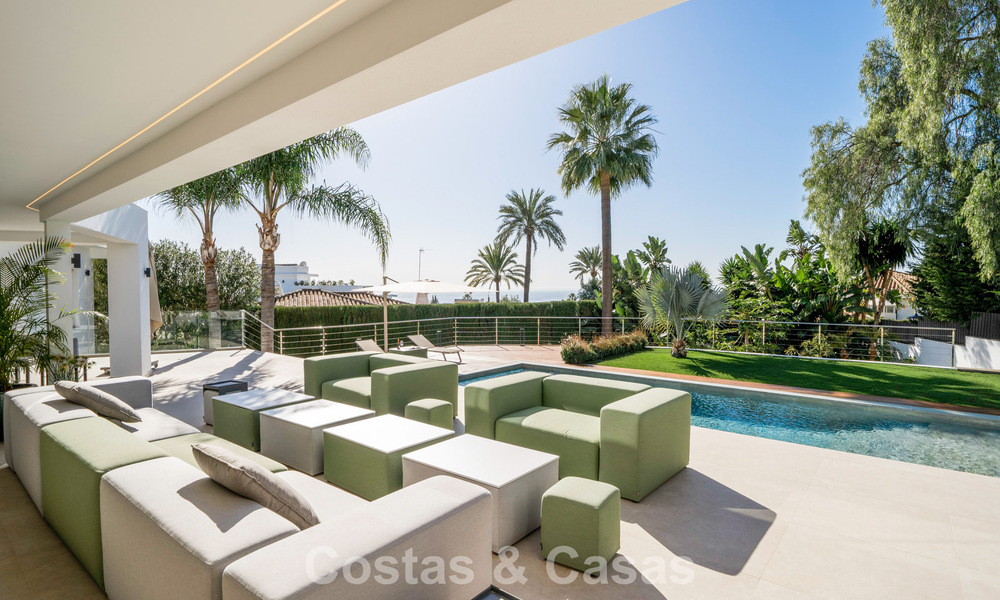 Modern Mediterranean villa with contemporary touches for sale on Marbella’s Golden Mile 775630