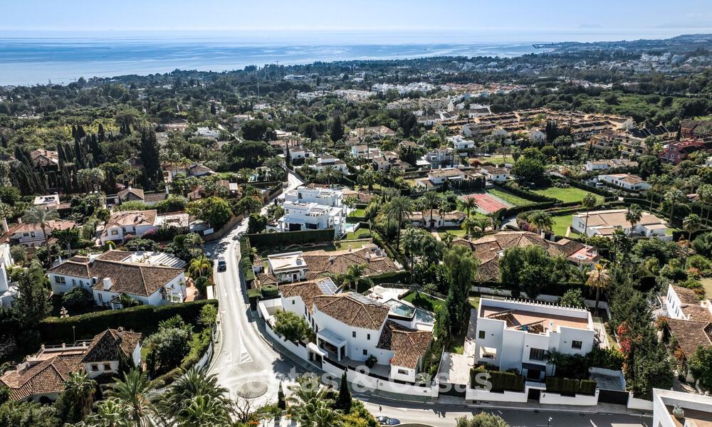 Modern Mediterranean villa with contemporary touches for sale on Marbella’s Golden Mile 775635