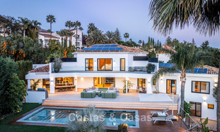 Modern Mediterranean villa with contemporary touches for sale on Marbella’s Golden Mile 775637 