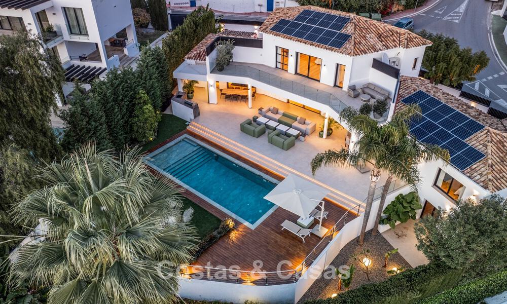 Modern Mediterranean villa with contemporary touches for sale on Marbella’s Golden Mile 775641