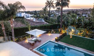 Modern Mediterranean villa with contemporary touches for sale on Marbella’s Golden Mile 775642 