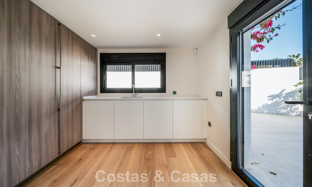 Modern Mediterranean villa with contemporary touches for sale on Marbella’s Golden Mile 775643