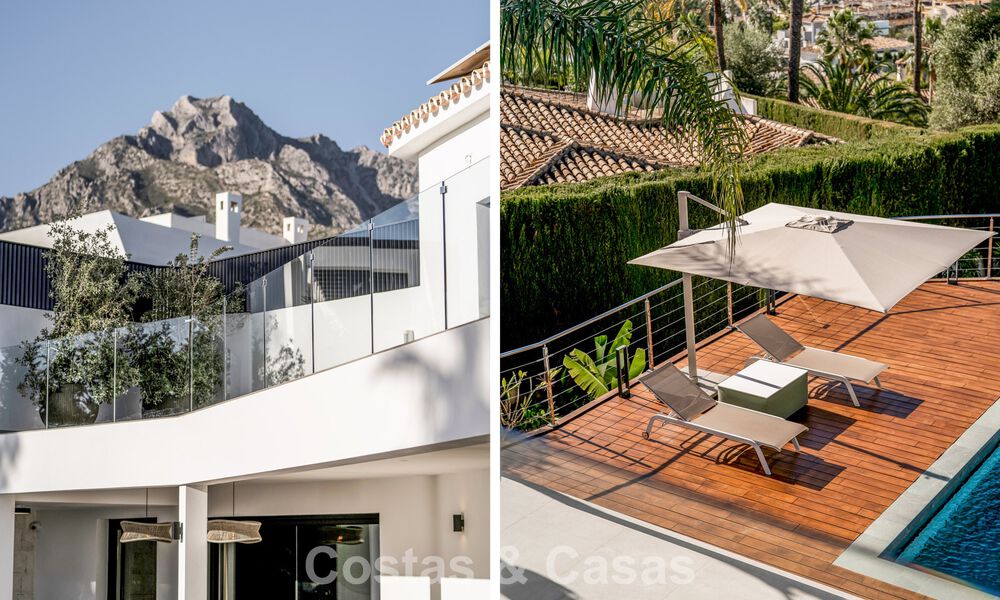 Modern Mediterranean villa with contemporary touches for sale on Marbella’s Golden Mile 775660