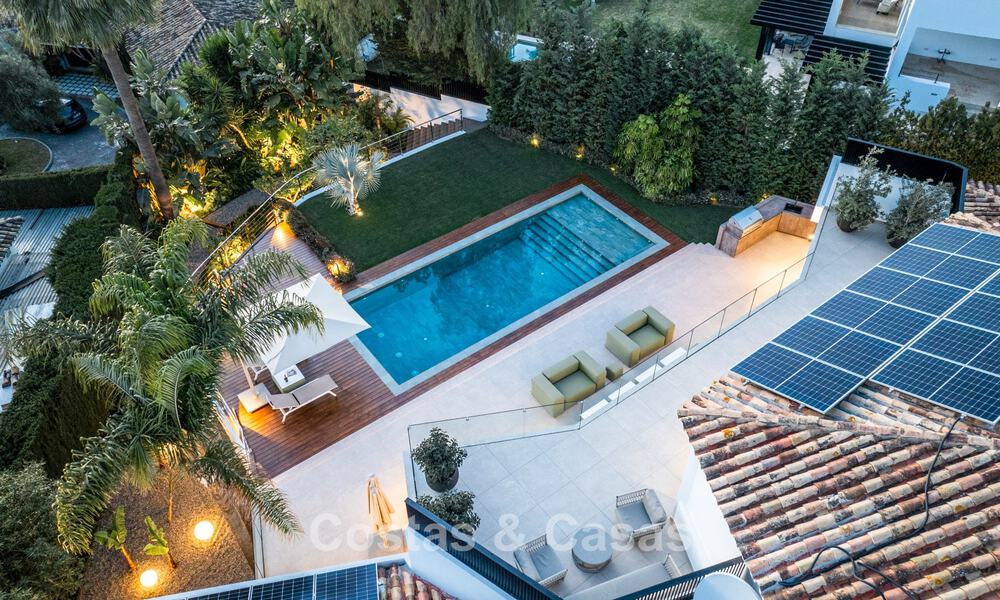 Modern Mediterranean villa with contemporary touches for sale on Marbella’s Golden Mile 775661