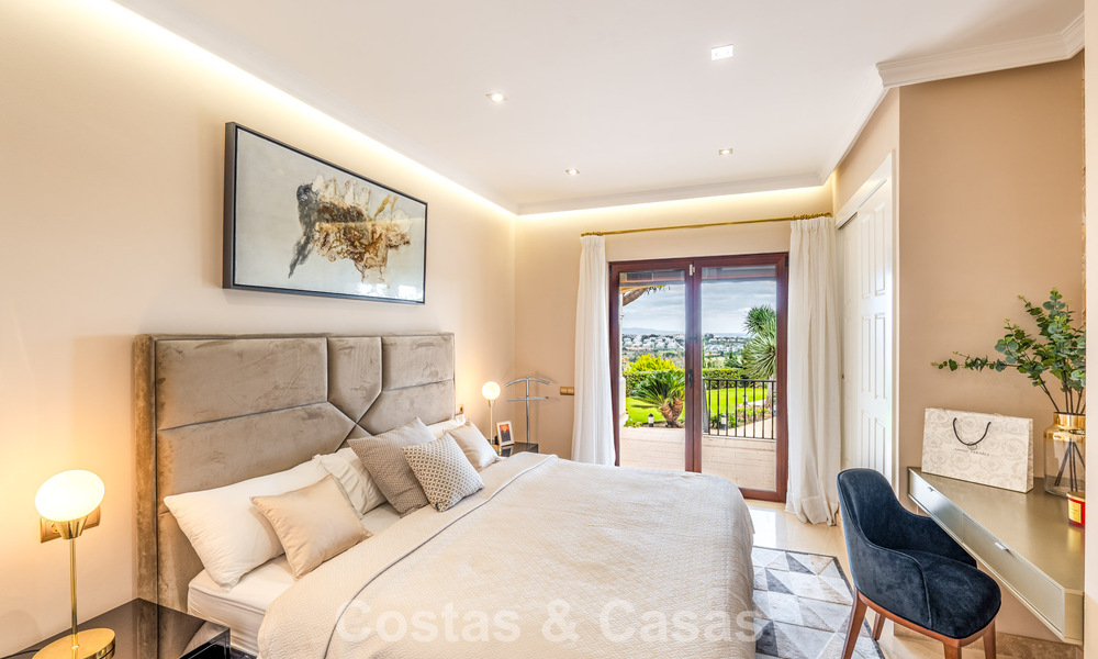 Spacious Mediterranean luxury villa with lots of bedrooms and spectacular views for sale in Benahavis - Marbella 775665