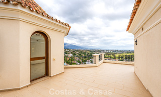 Spacious Mediterranean luxury villa with lots of bedrooms and spectacular views for sale in Benahavis - Marbella 775676 
