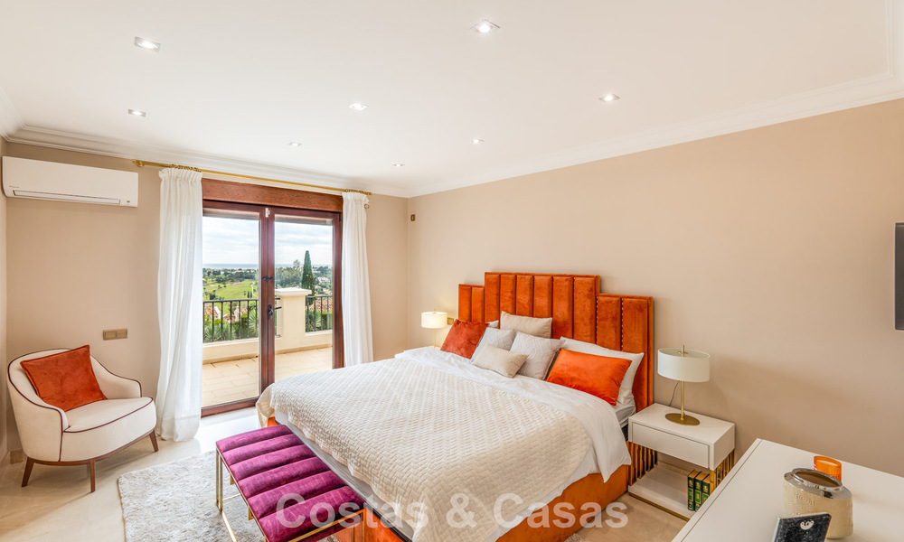Spacious Mediterranean luxury villa with lots of bedrooms and spectacular views for sale in Benahavis - Marbella 775679