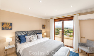 Spacious Mediterranean luxury villa with lots of bedrooms and spectacular views for sale in Benahavis - Marbella 775681 