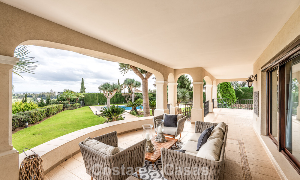 Spacious Mediterranean luxury villa with lots of bedrooms and spectacular views for sale in Benahavis - Marbella 775699