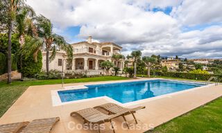 Spacious Mediterranean luxury villa with lots of bedrooms and spectacular views for sale in Benahavis - Marbella 775704 