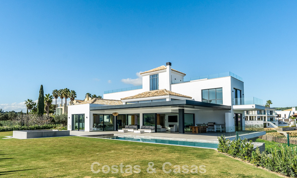 Brand new, modern luxury villa for sale in a prime gated community of Sotogrande, Costa del Sol 775753