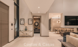 Modernist luxury villa with sea views for sale in the exclusive and secure area of El Madroñal, Marbella - Benahavis 775885 