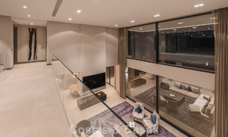 Modernist luxury villa with sea views for sale in the exclusive and secure area of El Madroñal, Marbella - Benahavis 775889 