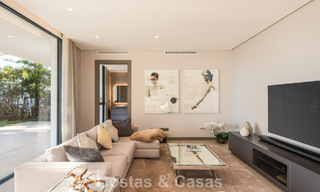 Modernist luxury villa with sea views for sale in the exclusive and secure area of El Madroñal, Marbella - Benahavis 775903 
