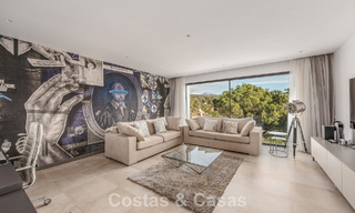 Modernist luxury villa with sea views for sale in the exclusive and secure area of El Madroñal, Marbella - Benahavis 775904 