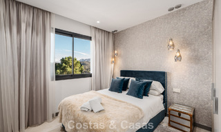 Modernist luxury villa with sea views for sale in the exclusive and secure area of El Madroñal, Marbella - Benahavis 775905 