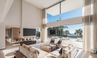 Modernist luxury villa with sea views for sale in the exclusive and secure area of El Madroñal, Marbella - Benahavis 775906 