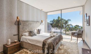 Modernist luxury villa with sea views for sale in the exclusive and secure area of El Madroñal, Marbella - Benahavis 775914 