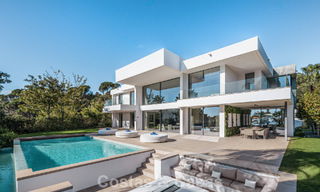 Modernist luxury villa with sea views for sale in the exclusive and secure area of El Madroñal, Marbella - Benahavis 775916 