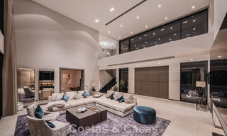 Modernist luxury villa with sea views for sale in the exclusive and secure area of El Madroñal, Marbella - Benahavis 775931 