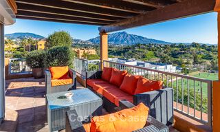 Stunning penthouse with panoramic views for sale in a gated complex of Marbella - Benahavis 775877 