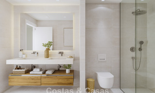 New on the market. Sustainable new build apartments with sea views for sale at walking distance in West Estepona 775815 