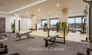 New on the market. Sustainable new build apartments with sea views for sale at walking distance in West Estepona 775823 