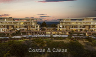 New on the market. Sustainable new build apartments with sea views for sale at walking distance in West Estepona 775830 