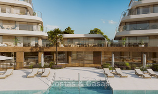 New on the market. Sustainable new build apartments with sea views for sale at walking distance in West Estepona 775831 