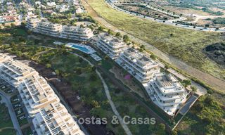 New on the market. Sustainable new build apartments with sea views for sale at walking distance in West Estepona 775838 