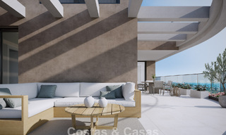 New on the market. Sustainable new build apartments with sea views for sale at walking distance in West Estepona 775840 