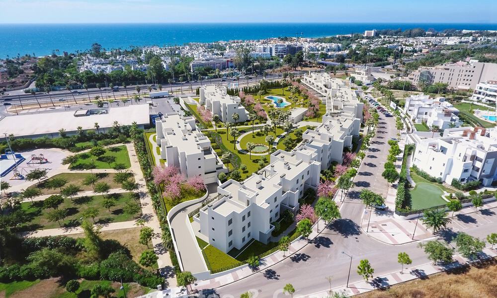 Last units! New apartments for sale, walking distance to amenities and the beach on the New Golden Mile, Marbella - Estepona 776213