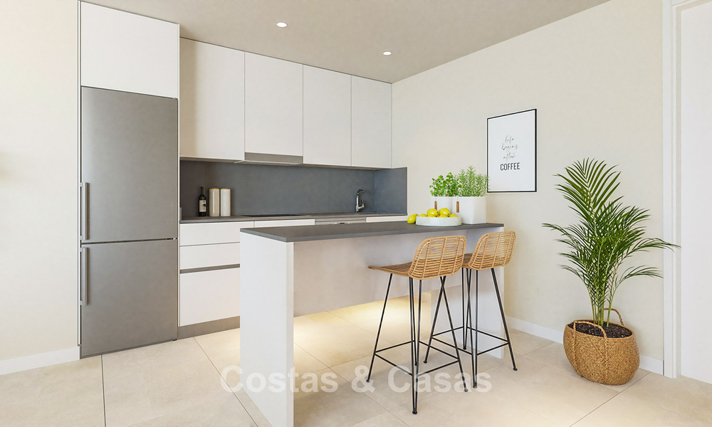 Last units! New apartments for sale, walking distance to amenities and the beach on the New Golden Mile, Marbella - Estepona 776215