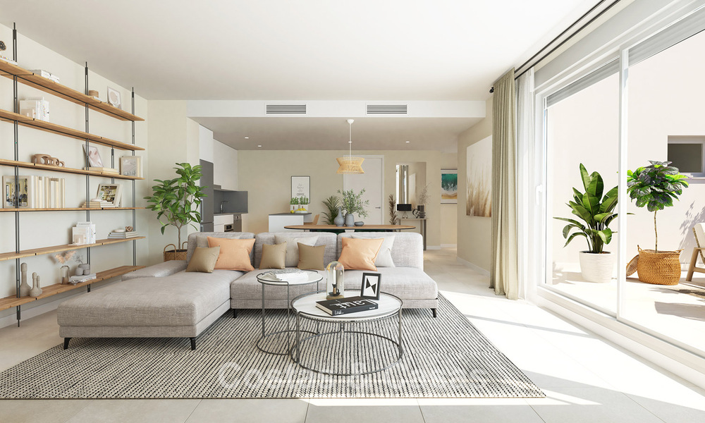 Last units! New apartments for sale, walking distance to amenities and the beach on the New Golden Mile, Marbella - Estepona 776216