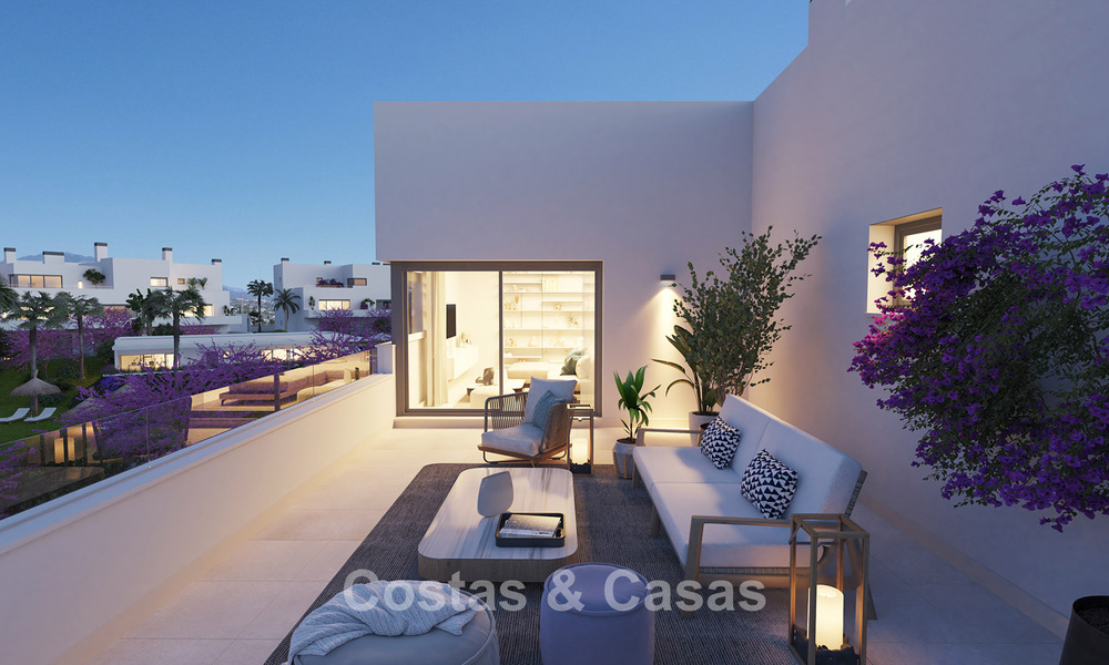 Last units! New apartments for sale, walking distance to amenities and the beach on the New Golden Mile, Marbella - Estepona 776219
