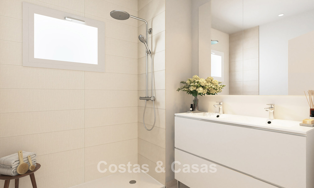 Last units! New apartments for sale, walking distance to amenities and the beach on the New Golden Mile, Marbella - Estepona 776223