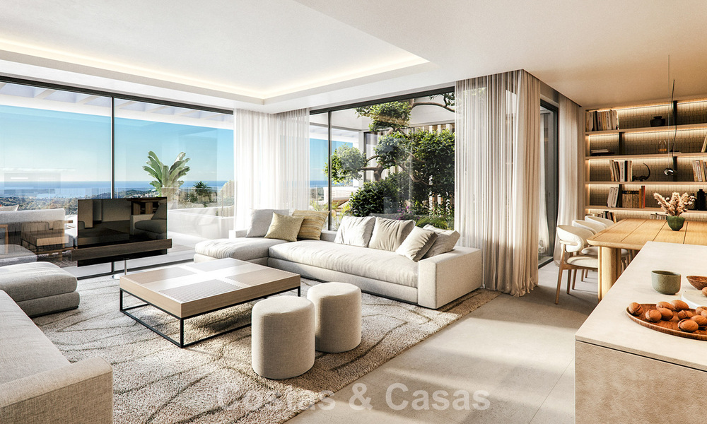 Elegant off-plan apartments for sale just a stone’s throw from a blue lagoon on the Costa del Sol 776167