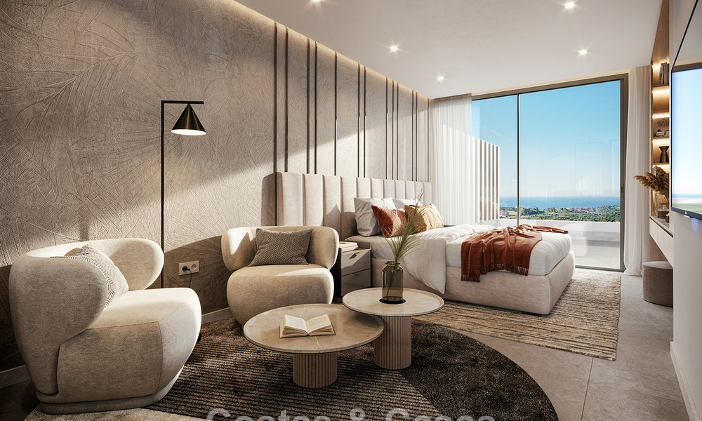 Elegant off-plan apartments for sale just a stone’s throw from a blue lagoon on the Costa del Sol 776175