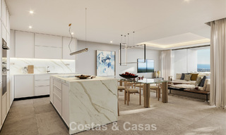 Elegant off-plan apartments for sale just a stone’s throw from a blue lagoon on the Costa del Sol 776178 
