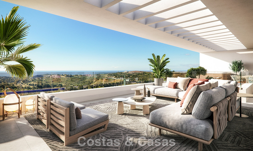 Elegant off-plan apartments for sale just a stone’s throw from a blue lagoon on the Costa del Sol 776179
