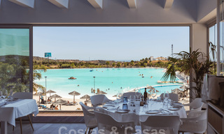 Elegant off-plan apartments for sale just a stone’s throw from a blue lagoon on the Costa del Sol 776182 