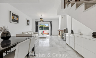 Spacious townhouse for sale in a beachfront complex on the New Golden Mile between Marbella and Estepona 776011 