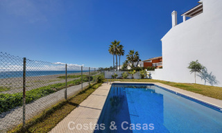 Spacious townhouse for sale in a beachfront complex on the New Golden Mile between Marbella and Estepona 776014 