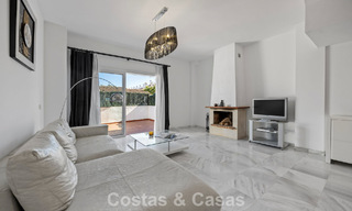 Spacious townhouse for sale in a beachfront complex on the New Golden Mile between Marbella and Estepona 776033 
